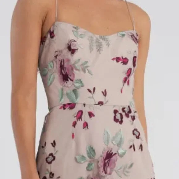 julianna embroidered dress Paulina Embroidered Dress Light Blue / L main image 1